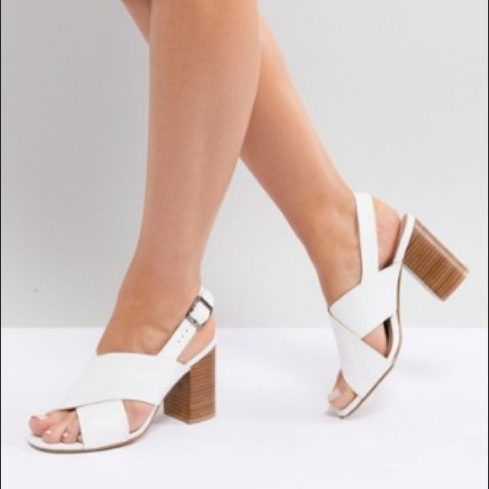Park Lane Wide Fit Block Heeled Sandals